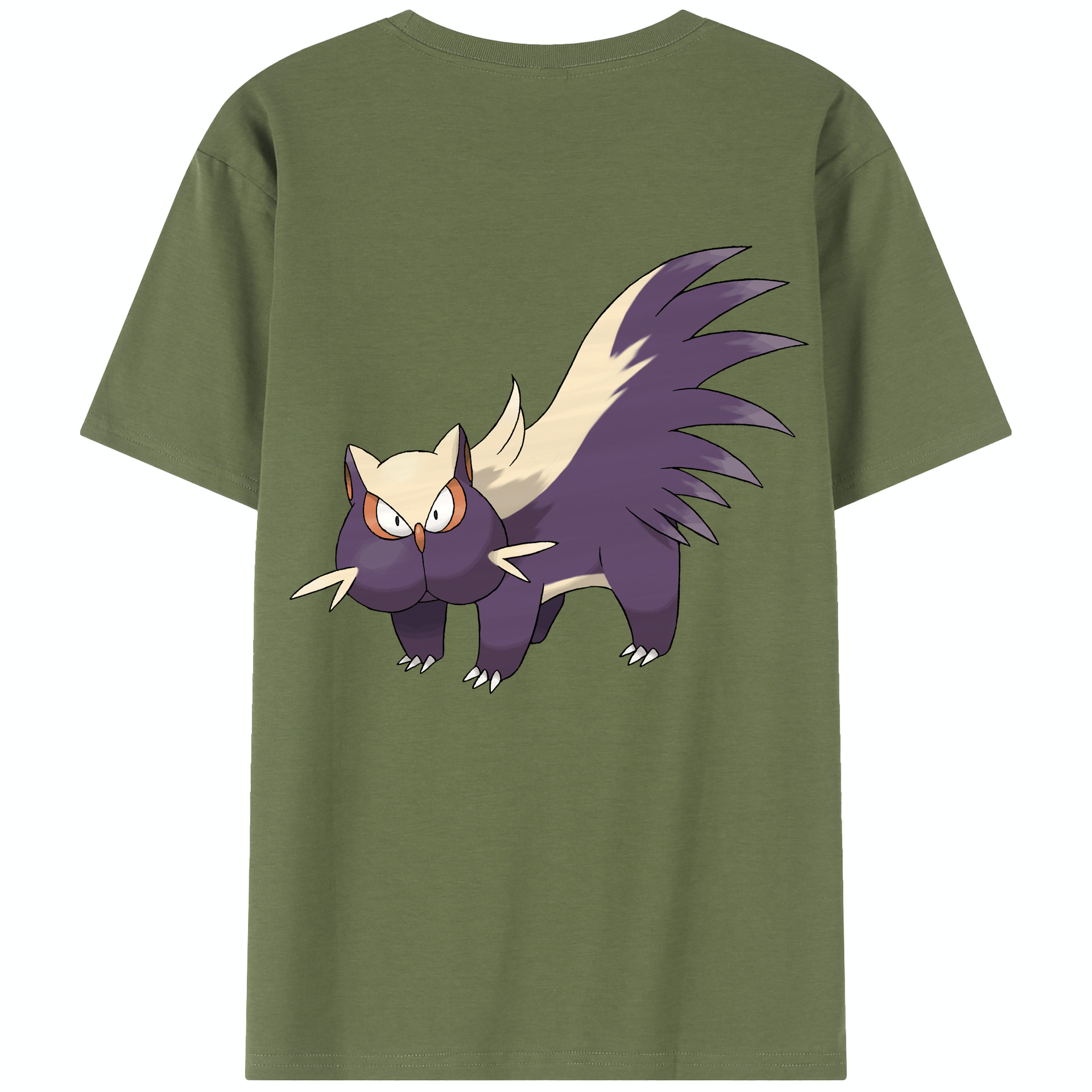 （画像用） ポケットモンスター Pokémon 綿100％半袖Tシャツ（背面プリント）